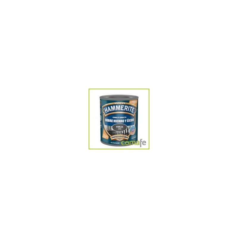 ESMALTE ANTIOXIDANTE HAMMERITE FORJA NEGRO 2,5L - Imagen 1