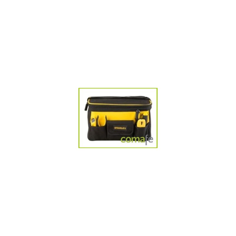 BOLSA HERRAMIENTAS POLIESTER 34CM MULTIBOLSILLOS TAPA PLANA - Imagen 1