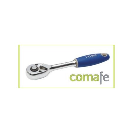 LLAVE DE CARRACA REVERSIBLE 1/2" CRV 72 DIENTES M/BIMATERIAL - Imagen 1