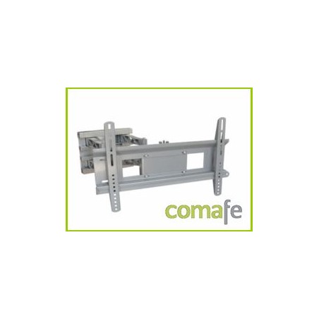 SOPORTE PLASMA ARRIBA/ABAJO 15º IZQ/DRCH 90º  37" PLATA - Imagen 1