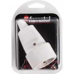 BASE MOVIL TT 16A-250V BLANCA BLISTER FAMATEL - Imagen 1