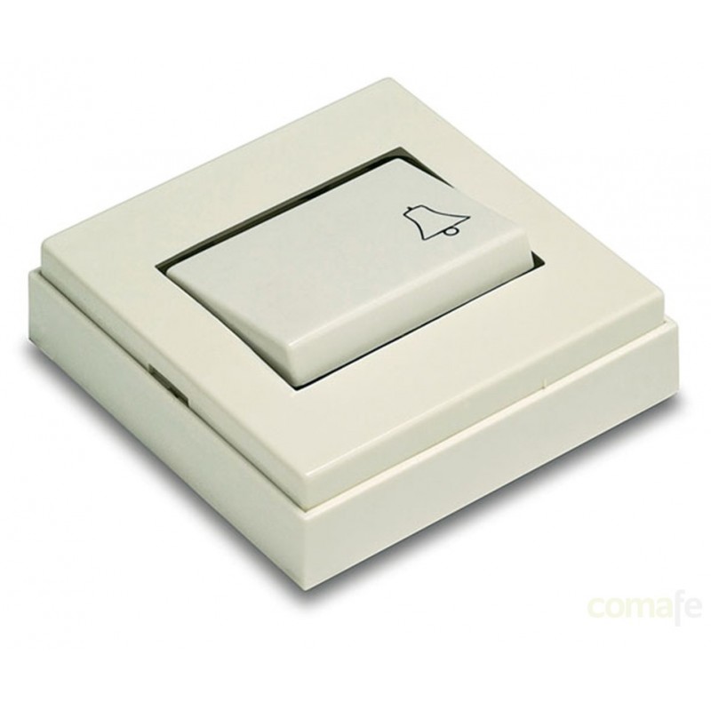 PULSADOR TIMBRE SUPERFICIE 10A-250V FAMATEL - Imagen 1