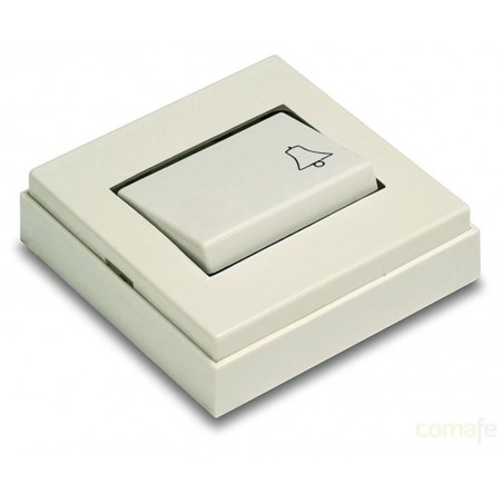 PULSADOR TIMBRE SUPERFICIE 10A-250V FAMATEL - Imagen 1