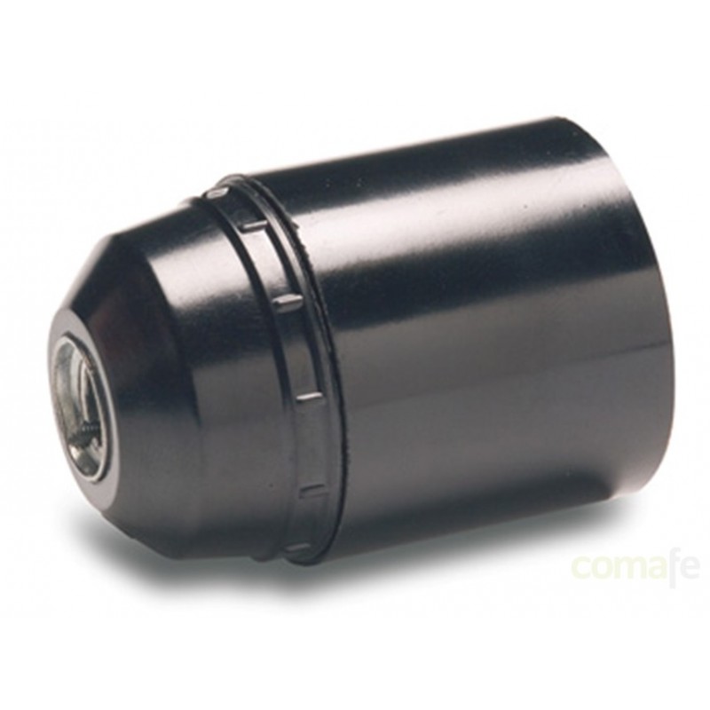 PORTALAMPARAS E-27 NEGRO FAMATEL - Imagen 1