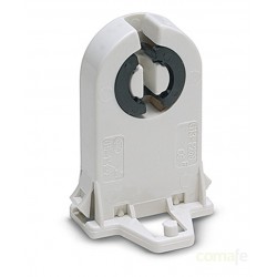 PORTALAMPARAS G-13 FLUORESCENCIA BLANCO FAMATEL - Imagen 1