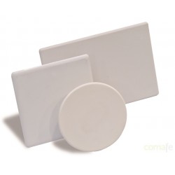TAPA CAJA CON GARRAS BLANCA 100x100x10 FAMATEL - Imagen 1