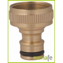 ADAPTADOR RAPIDO HEMBRA GRIFO 3/4" LATON - Imagen 1