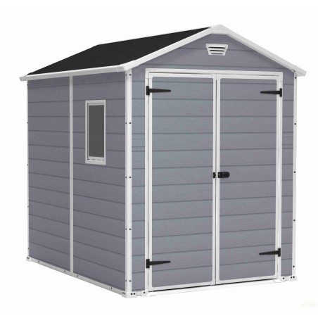 CASETA JARDIN KETER MANOR 6X8 185X237X22 - Imagen 1