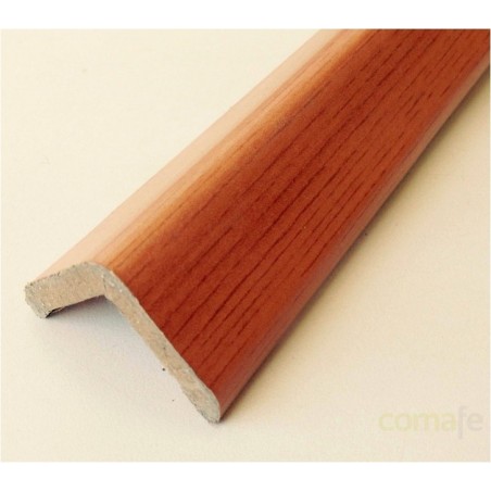 ESQUINERO MDF MELAMINA ADHESIVO CEREZO 30X30X2,60MT - Imagen 1