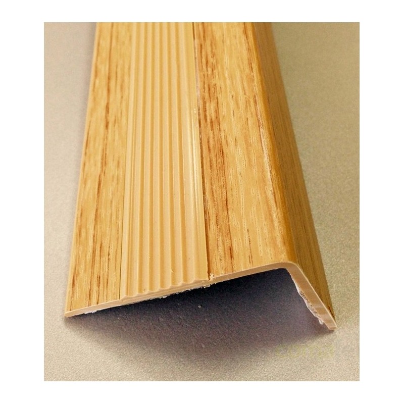 CANTONERA PVC ADHESIVA ROBLE ANTIDESLIZANTE 50MMX2MT - Imagen 1