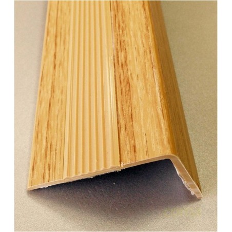 CANTONERA PVC ADHESIVA ROBLE ANTIDESLIZANTE 50MMX2MT - Imagen 1