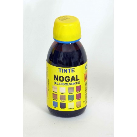 TINTE PARA MADERA AL DISOLVENTE NOGAL 125ML PROMADE - Imagen 1