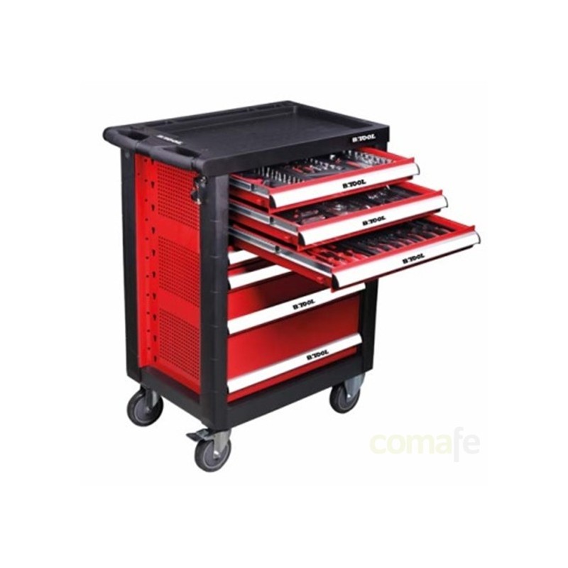 CARRO TALLER 7 CAJONES CON 138 HERRAMIEN - Imagen 1