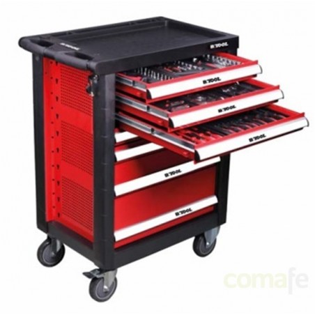 CARRO TALLER 7 CAJONES CON 138 HERRAMIEN - Imagen 1