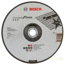 DISCO CORTE INOX CONCAVO 230X1,9X22,23 - Imagen 1