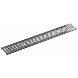 REJILLA GALVANIZADA CUBREBORDES B125 13X100CM - Imagen 1