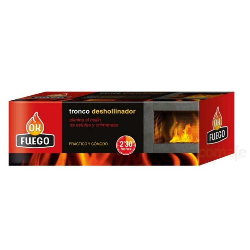 DESHOLLINADOR ESTUFA LEÑO 1,5 KG OK FUEGO - Imagen 1