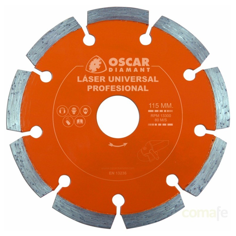 DISCO DIAMANTE LASER PROFESIONAL 115MM. UNIDAD - Imagen 1