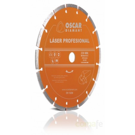 DISCO DIAMANTE LASER PROFESIONAL 230MM. UNIDAD - Imagen 1