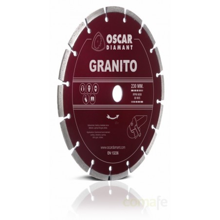 DISCO DIAMANTE GRANITO LASER 230MM. ALT 10 UNIDAD - Imagen 1