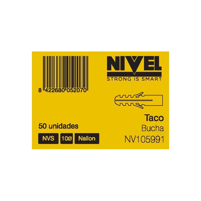 TACO  NVS 10 50PZ NIVEL - Imagen 1