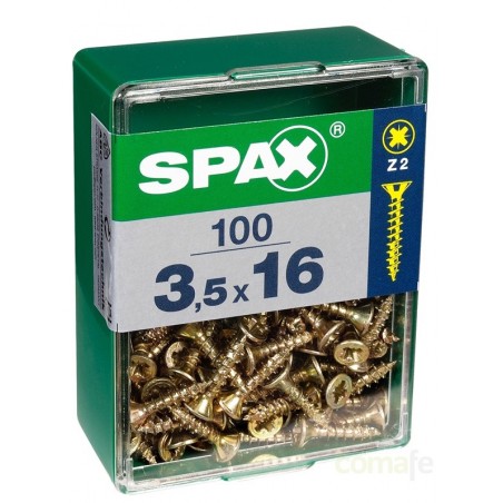 TORNILLO SPAX TRX 04X030MM A2 INOX 150PZ - Imagen 1