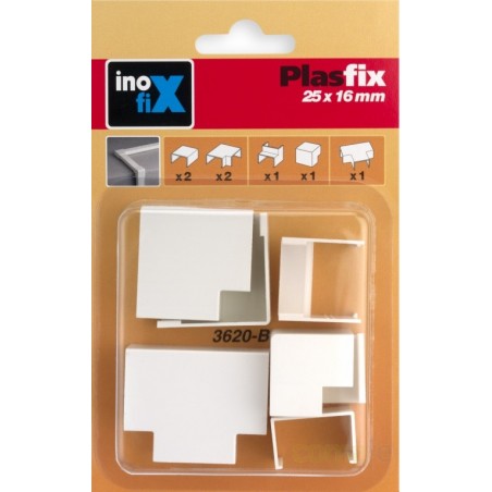 CANALETA ELEC 25X16MM PVC BL ACCS INOFIX - Imagen 1