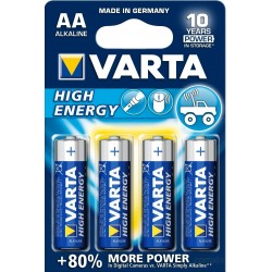 PILA ALCALINA LR06 AA 1,5V HIGH ENERGY V - Imagen 1