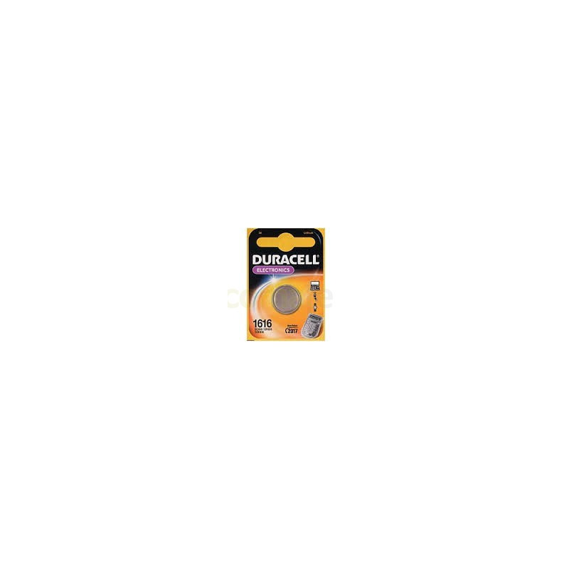 PILA BOTON 1616 DURACELL - Imagen 1