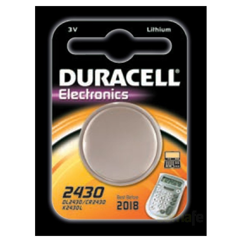 PILA BOTON 2430 DURACELL - Imagen 1