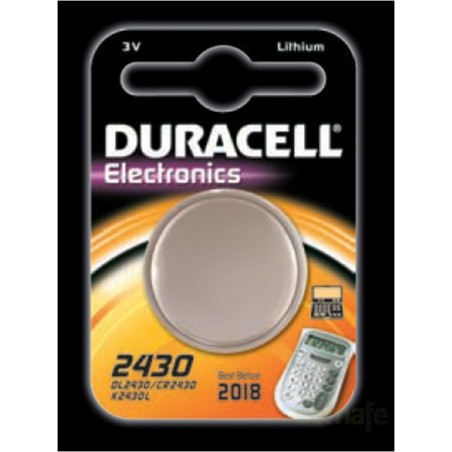 PILA BOTON 2430 DURACELL - Imagen 1