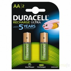 PILA RECARGABLE LR06 AA 1,5V DURACELL 2 - Imagen 1