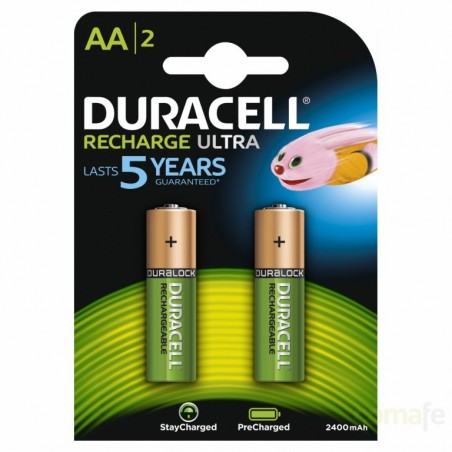 PILA RECARGABLE LR06 AA 1,5V DURACELL 2 - Imagen 1