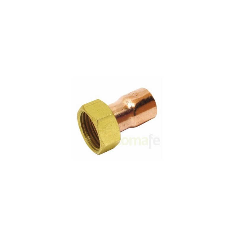RACOR LOCO RECTO COBRE H 15 X ½" SUDO - Imagen 1