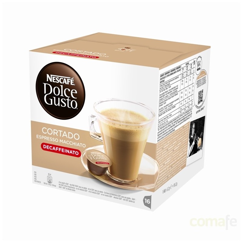 CAPSULA CAFE CON LECHE DESCAFEINADO NESC - Imagen 1