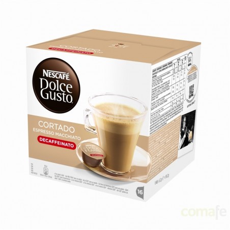 CAPSULA CAFE CON LECHE DESCAFEINADO NESC - Imagen 1