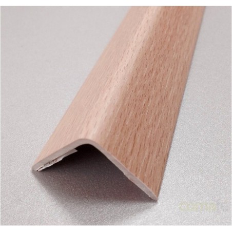 ESQUINERO PVC ADHESIVO ROBLE 25X25X2,60MT - Imagen 1