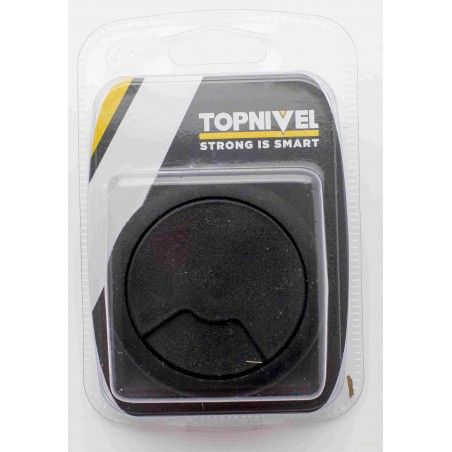 TAPON PASACABLES 60MM NEGRO 1PZ - Imagen 1