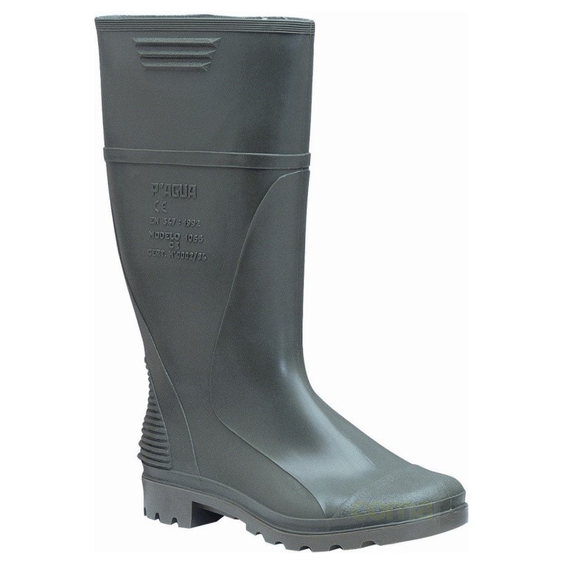 BOTA AGUA T43 ALTA MONOCOLOR PVC VER P"A - Imagen 1