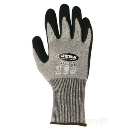 GUANTE AGILITY BRUSH T-8 ALGODON/NITRILO - Imagen 1