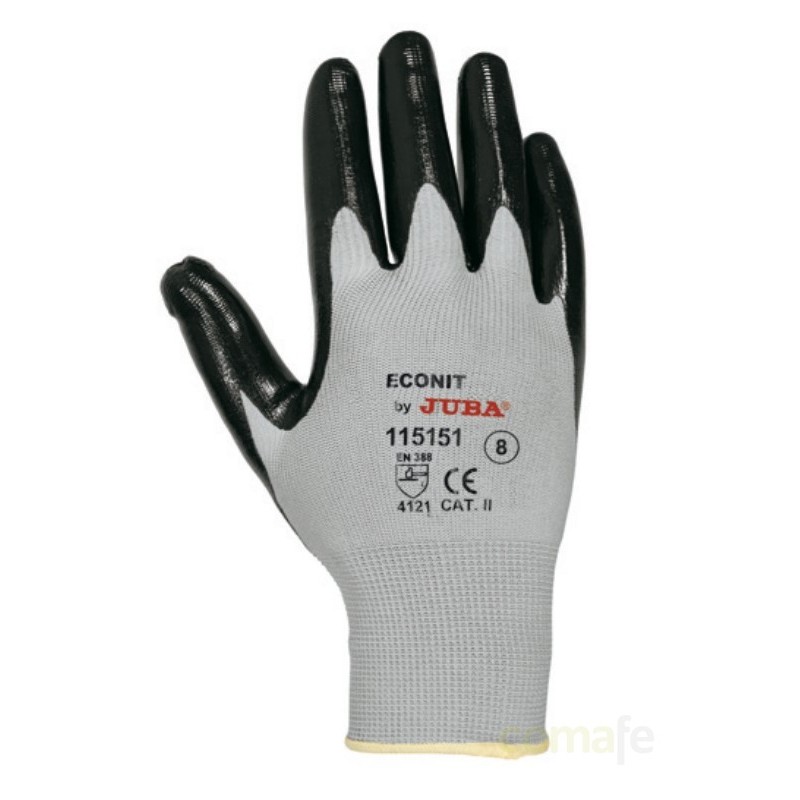GUANTE ECO-NIT T-9 NEGRO/GRIS - Imagen 1