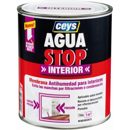 PINTURA ANTIHUMEDAD INT. 1 KG BL MATE AG - Imagen 1