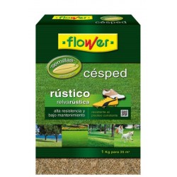 SEMILLA CESPED RUSTICA FLOWER 1 KG - Imagen 1