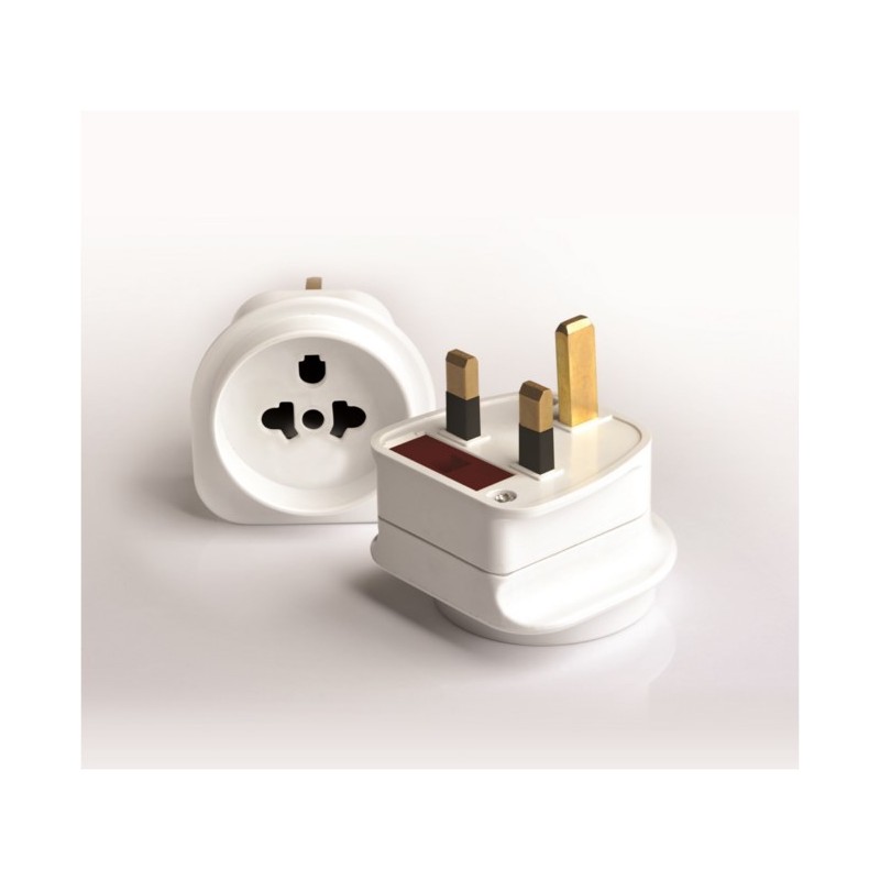 ADAPTADOR VIAJE TODO EL MUNDO A UK BL TR - Imagen 1