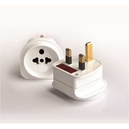 ADAPTADOR VIAJE TODO EL MUNDO A UK BL TR - Imagen 1