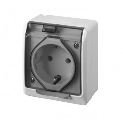BASE ENCHUFE ELEC ESTANCO TT S/LAT 16A-2 - Imagen 1