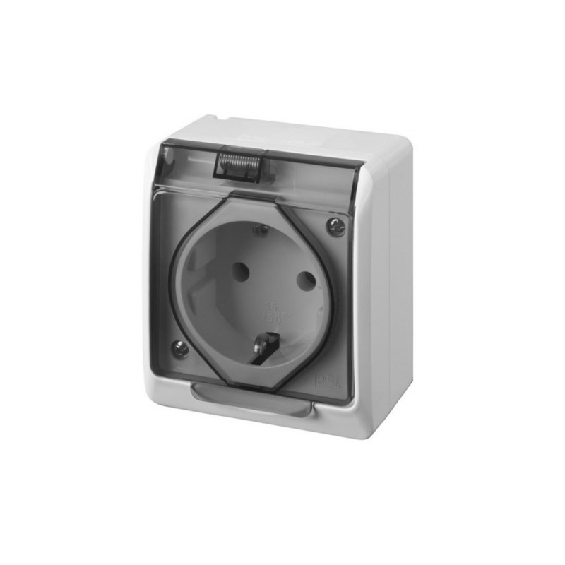 BASE ENCHUFE ELEC ESTANCO TT S/LAT 16A-2 - Imagen 1