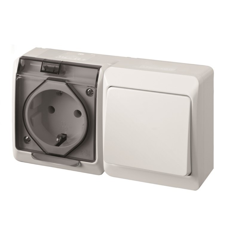 INTERRUPTOR ELEC 16AMP-250V ESTANCO CONM - Imagen 1