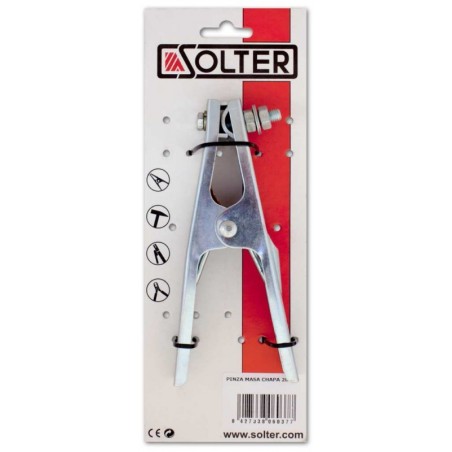 PINZA MASA SOLD 200A SOLTER - Imagen 1