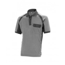 POLO TRABAJO XXL ALG M/CORTA GR/NEG 670 - Imagen 1